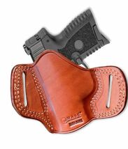 Fits Kahr Arms CM9 3”BBL Leather Belt Holster #1120# RH image 7