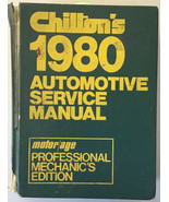 1980 Chilton&#39;s Auto Service Manual Professional Mechanics Edition (OR-3-18) - £7.71 GBP
