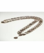 1890&#39;s Guatemala 1/2 Real Silver Coin (835) Necklace 32&quot; - $1,907.12 CAD