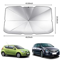 2021 Summer Car Foldable Windshield s Interior  Umberlla Cover For Front Window  - £70.11 GBP