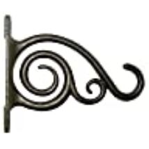 Green Thumb 85635GT Plant Bracket, Hanging, Brushed Bronze Aluminum, 6-i... - $23.13