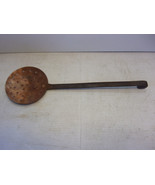 Antique Iron &amp; Copper Primitive Forged Strainer Handmade - $772.69 MXN