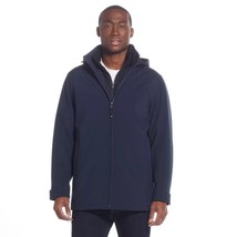 Weatherproof Men&#39;s Ultra Tech Flex tech Jacket in Dark Blue, XXL - £27.17 GBP