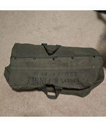 Original 1975 Vietnam War Era Heavy Canvas US Military Flyers Kit Bag 11... - $1,079.84 MXN