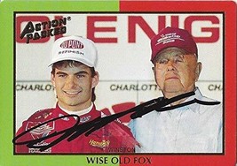 Autographed Jeff Gordon 1994 Action Packed Racing Wise Old Fox (Charlotte Win Wi - £88.34 GBP