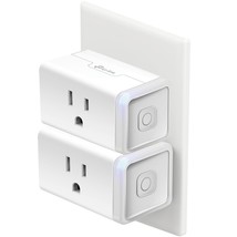 Kasa Smart Plug Hs103P2, Smart Home Wi-Fi Outlet Works With, (Pack Of 2)... - £31.76 GBP