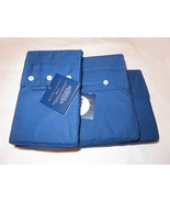 Ralph Lauren Organic Cotton Palmer Percale 4P Queen Sheet set Harbor Blue - $257.27 CAD