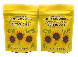 Trader Joe’s Dark Chocolate Sunflower Seed Butter Cups Gluten-Free Candy... - $24.72