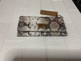 Steve Madden faux  snake skin trifold wallet - $49.95