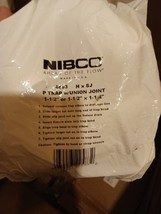 NIBCO 4893112 1-1/2 in. or 1-1/2 in. x 1-1/4 in. PVC DWV Hub x Slip Join... - £10.19 GBP