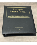 1996 MLB Danbury Mint Baseball 22kt Gold Foil Cards + Binder (48 Cards) - $121.84 CAD