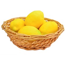 Wicker bread basket wicker fruit basket egg storage candy basket - £10.21 GBP