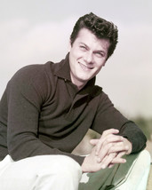 Tony Curtis Smiling pin-up 16x20 Canvas - £55.29 GBP