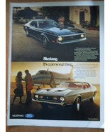Vintage Ford Mustang It&#39;s A Personal Thing Print Magazine Advertisement ... - $6.84 CAD
