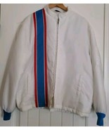 VTG 1970s The Great Lakes Racing Jacket Mens LARGE Stripe Made in USA. W... - $56.09