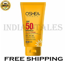 Oshea Herbals UVshield Sun Block Formula Cream | SPF 50 Papaya  (60 gm)  - £17.52 GBP