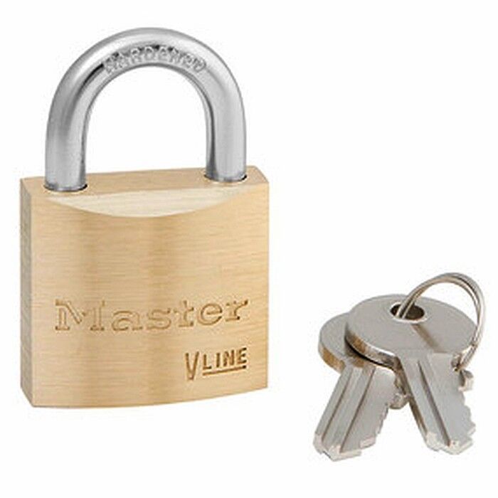 BRASS PADLOCK Keyed Alike key Corrosion Resistant 1 1/8&quot; wide Master Loc... - $22.11