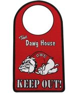 Door Knob Hanger GWU The Dawg House One Sided Logo - £5.53 GBP