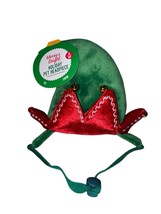 Merry &amp; Bright Brand Holiday S Dog Pet Headpiece Hat Christmas Tree Smal... - $8.79