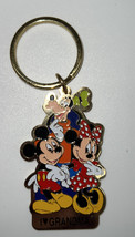 Walt Disney World I Love (Heart) Grandma Keychain Charm Mickey Minnie Goofy - $13.67
