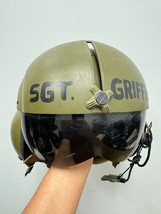 1971 USAF Helicopter Pilot Gentex SPH-4 Flight Helmet With Mic Visor - X... - $444.13