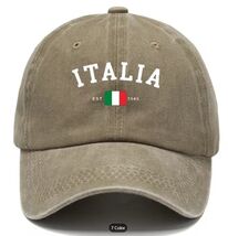 Italia Italia Tan Adjustable Hat- US Open 2026 Poker Chip Ball Marker w/ P - $11.44
