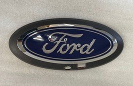 Grill emblem logo w/ camera hole for 2018+ Ford F-150. Chrome black blue... - $44.91