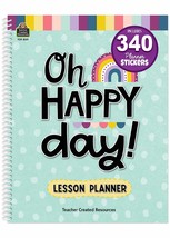 Teacher Created Resources Oh Happy Day Lesson Planner - $19.59