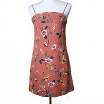 Trixxi Coral Floral Mini Slip dress lined SMALL 0116 - €16,28 EUR