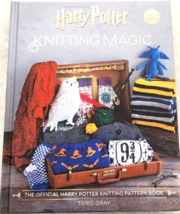 Official Harry Potter Knitting Pattern Hardback Book Crafts Tanis Gray - £14.89 GBP