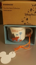 *Starbucks Disney Animal Kingdom You Are Here Mini Mug Ornament NEW IN BOX - £20.50 GBP