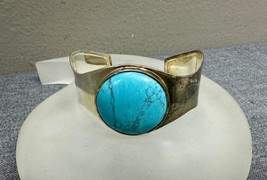 Silver With Turquoise Stone Bracelet - $49.49