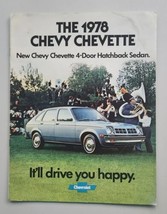 Original 1978 Chevette Cheverolet Sale Brochure CB1 - £8.03 GBP