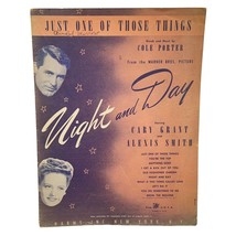 Just One of Those Things Piano Sheet Music from Night and Day Cole Porter 1935 - $10.99