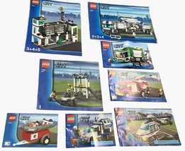 Lego City #7743 #744 #741 #7239 #4432 #7285 #7239 Instructional Manual Only - £18.01 GBP