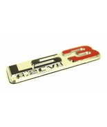  6.2L V8 ENGINE EMBLEMS BADGE CHROME SILVER RED Fits All V8 cars and trucks - $22.21 CAD