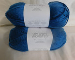 Uptown Worsted Universal Yarn Color 346 Ink Blue lot of 3 Dye lot 8081 - $9.99