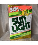 King Size Vintage Sun Light Automatic Dishwasher Detergent 50 Oz 1987 Su... - $820.80 MXN