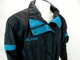Columbia Women Black Bugaboo Peacoat Coat Jacket Shell Sz L - $23.99