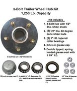 Uriah Products UW000154 Replacement Trailer Hub Kit for BT8 Spindles (5 ... - €57,22 EUR