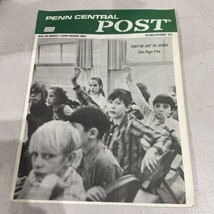 Vintage Penn Central Post Employee Magazine Train Railroad Oct-Nov 1972 - $11.87