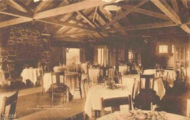 Dining Room Interior Carmel Highlands Inn California 1919 postcard - £7.74 GBP