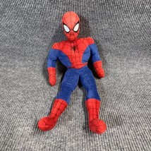 Just Play Marvel 20” Plush Spiderman Talking Doll Stuffed Toy Plastic Head Works - $21.63