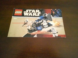 LEGO Star Wars 7667 Imperial Dropship Instruction Manual ONLY  - $7.91