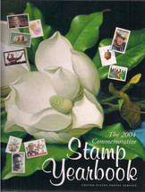 2004 USPS COMMEMORATIVE STAMP YEARBOOK with STAMPS, unhinged, new - $49.95