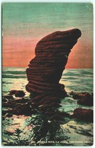 Probile Rock La Jolla Beach San Diego California CA UNP Unused DB Postcard H2 - £7.84 GBP