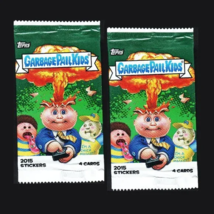 (2-Pack) Garbage Pail Kids Card Packs 2015 Topps (2) Sealed Packs Collect Cards - £31.46 GBP