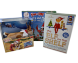 Elf on the Shelf Christmas Bundle Elves at Play and Reindeer Pet New - £62.66 GBP