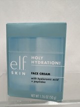 E.L.F Holy Hydration! Face Creme Hyaluronic Acid ￼Peptide  1.76oz - £8.65 GBP