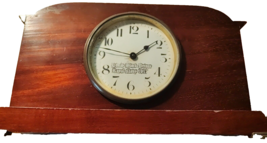WW1 HMS Black Prince Royal Navy 1917 wind up antique clock in working order - £179.97 GBP